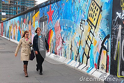 Berlin wall Editorial Stock Photo