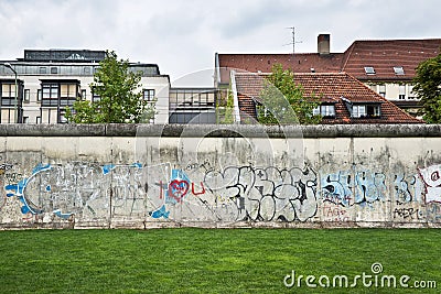 Berlin wall Stock Photo