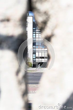 The Berlin Wall Memorial Stock Photo