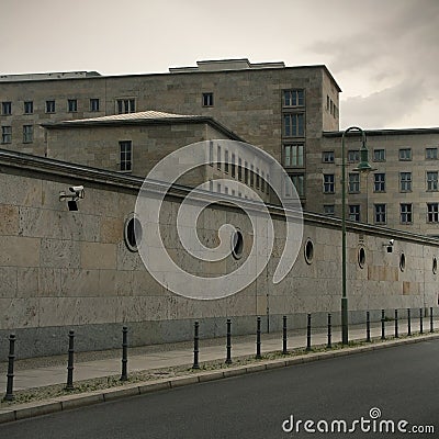 Berlin Wall memorial. Berlin, Germany. July 13, 2014 Stock Photo