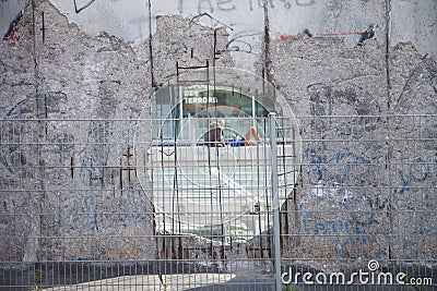 Berlin Wall Stock Photo