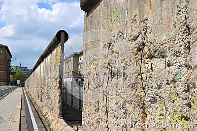 the Berlin Wall Stock Photo