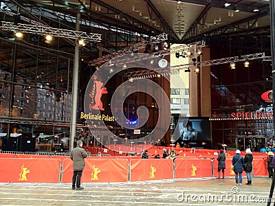 Berlinale Thaeter Editorial Stock Photo