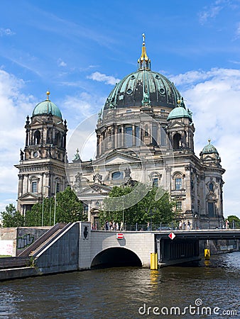 Berliner Dom Stock Photo