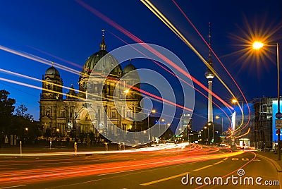 Berliner Dom or Berlin Cathedral in Germany Editorial Stock Photo