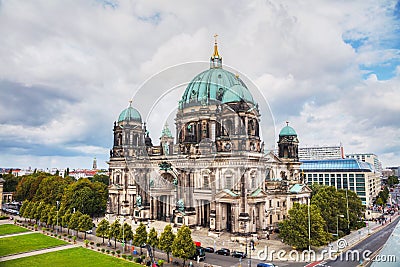 Berliner Dom in Berlin Stock Photo