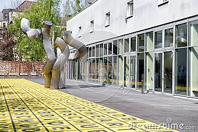 Berlinische galerie - museum of modern art, Germany Editorial Stock Photo