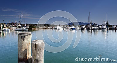 Bermagui Harbour Stock Photo