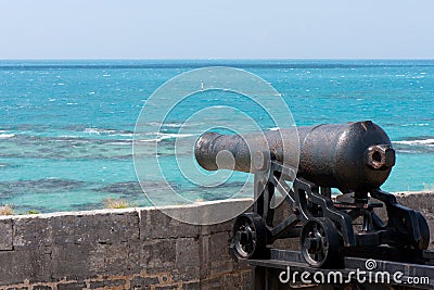 Bermuda canon Stock Photo