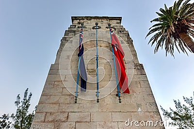 Bermuda Cenotaph Stock Photo