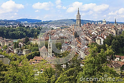 Bern, the capital of Switzerland. Stock Photo