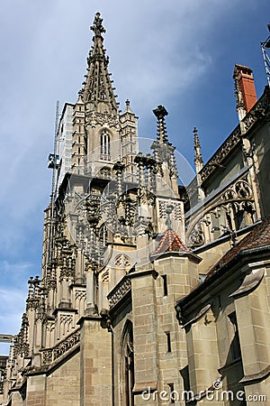 Berne cathedral Stock Photo