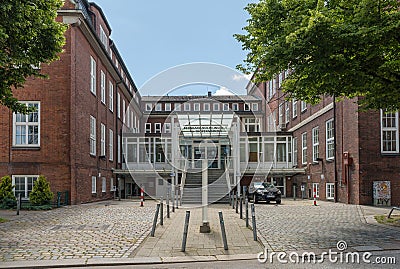 Bernhard Nocht Institute for Tropical Medicine in St. Pauli, Hamburg, Germany Editorial Stock Photo