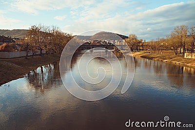 Beroun Town in Czech republic Stock Photo