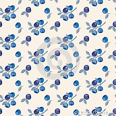 Berries vector illustration. blueberry, bilberry image. Vector Illustration
