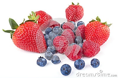 Berry Mix Stock Photo