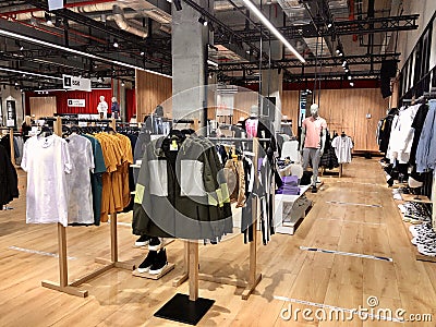 Bershka Retail Store in Moscow, Russia. Editorial Stock Photo