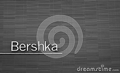 Bershka logo Editorial Stock Photo