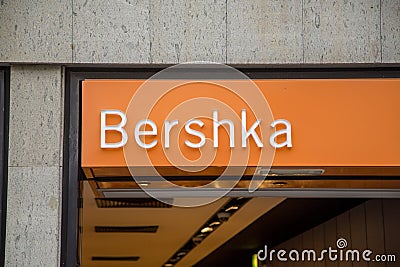 Bershka store Editorial Stock Photo