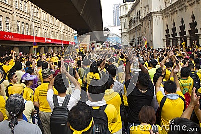 Bersih4 Rally day 2, Malaysia Editorial Stock Photo