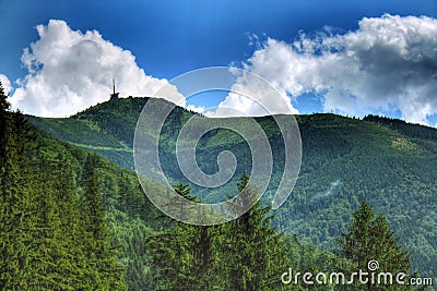 Beskydy mountains Stock Photo