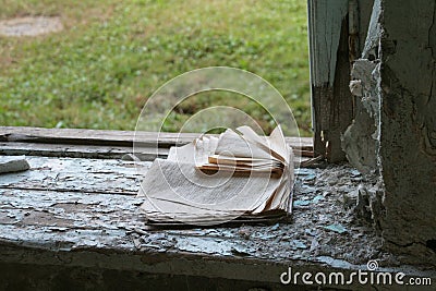 Beslan school memorial, where terrorist attack was in 2004 Editorial Stock Photo