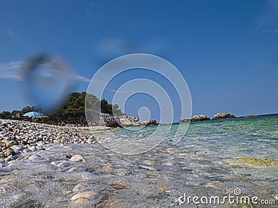Best beach in the world. Greece and the summer paradise. Stock Photo