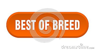 best of breed button Vector Illustration