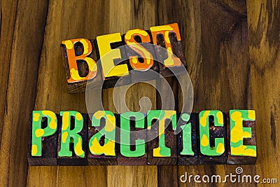 Best business management practice leadership experience performance strategy Stock Photo