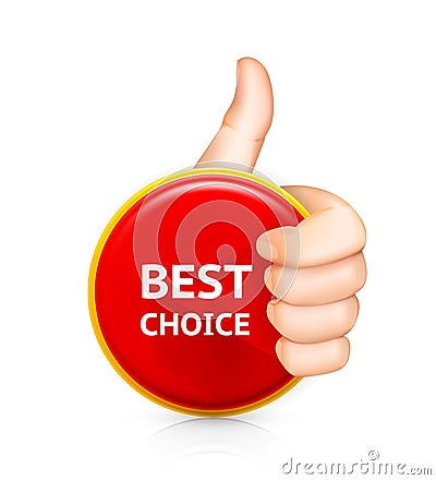 Best choice Vector Illustration