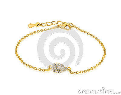 New designer chain braslate for women/girls Stock Photo