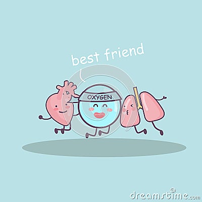 Best friend Vector Illustration