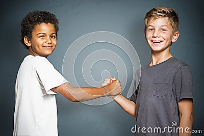 Best Friends Stock Photo