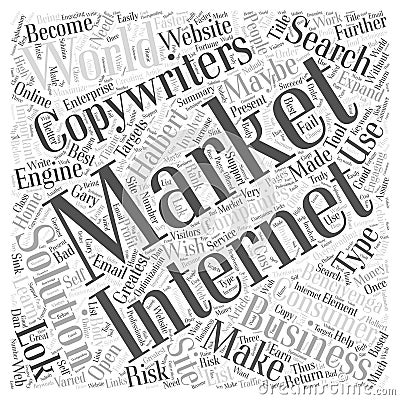 Best Internet Marketing Solutions Without Overspending Bencivenga Halbert And Lok The 3 Greatest Copywriters In The World word clo Stock Photo