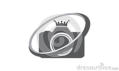 Best King Photography Service Vector Illustration