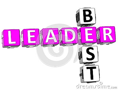 Best Leader Crossword Stock Photo