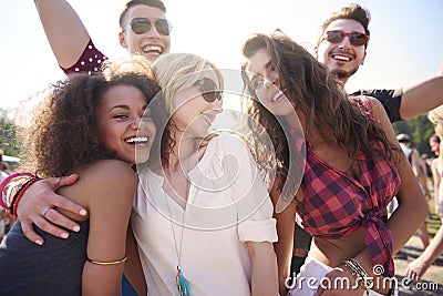 Best party ever! Stock Photo
