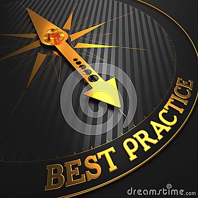 Best Practice. Business Background. Stock Photo