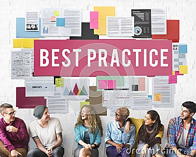 Best Practice Learning Preparation Strategy Train Concept Stock Photo