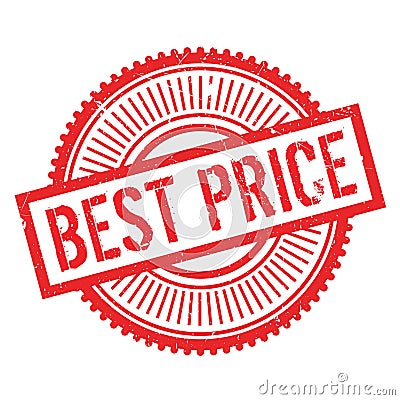 Best price stamp Vector Illustration