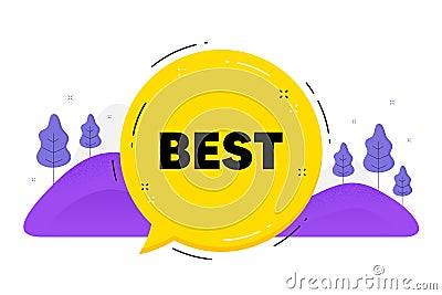 Best promotion text. Special offer sale symbol. Vector Vector Illustration