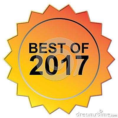 Best of 2017 seal Vector Illustration