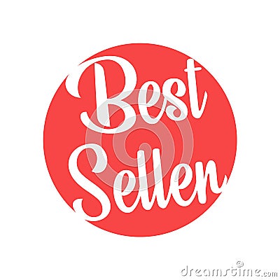 Best seller label design vector eps 10 Vector Illustration