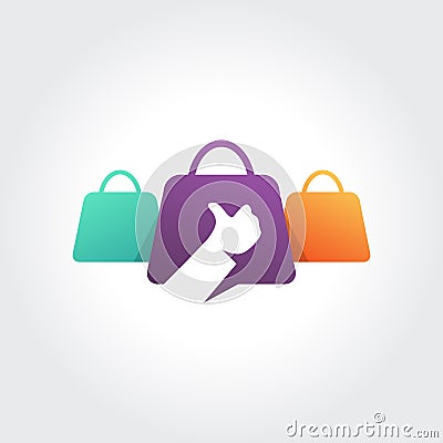 Best Shopping illustration. On-line Retail Technology Vector Illustration