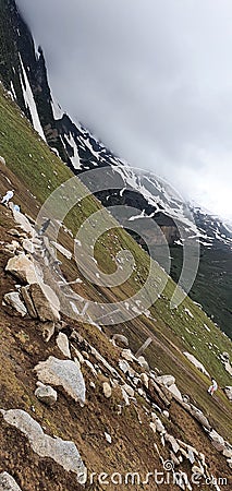 Best views clouds top on mountain Stock Photo