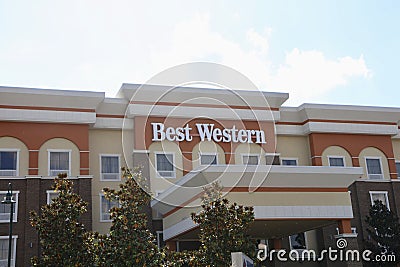 Best Western Hotel Editorial Stock Photo