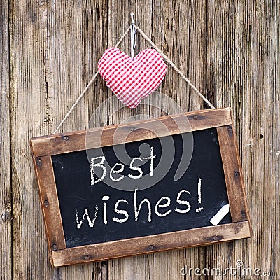 Best wishes Stock Photo