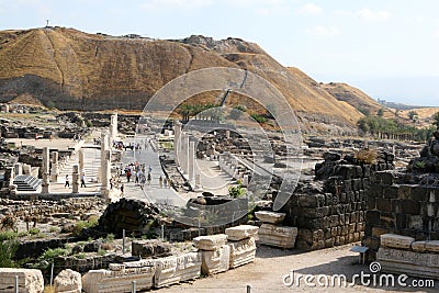 Bet Shean National Park, Israel Stock Photo