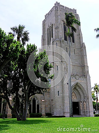 Bethesda by the Sea, Episcopal Church, Palm Beach, FL Stock Photo