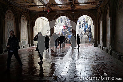 Bethesda Terrace 133 Editorial Stock Photo